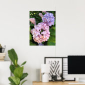 Hydrangeas Poster (Thuiskantoor)