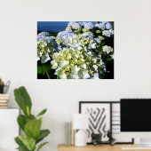 Hydrangeas Poster (Thuiskantoor)