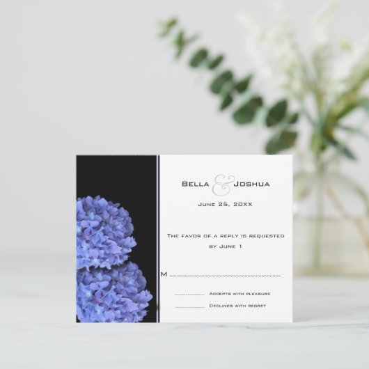Hydrangeas RSVP (Staand voorkant)