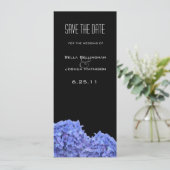 Hydrangea's Save the Date Aankondiging (Staand voorkant)