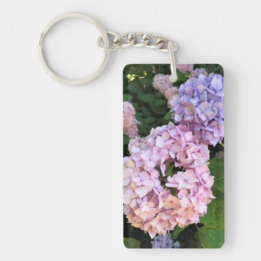 Hydrangeas Sleutelhanger (Voorkant)