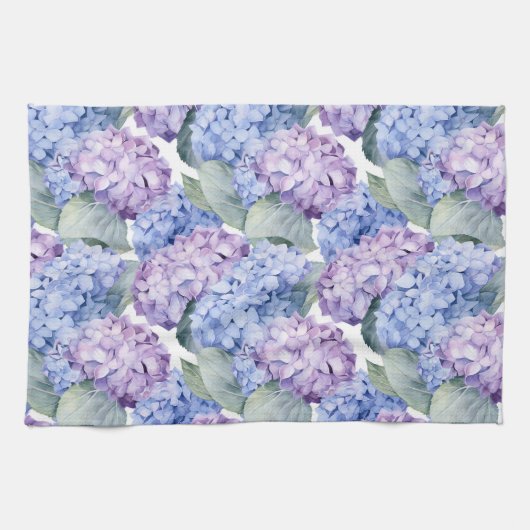 Hydrangeas Theedoek (Horizontaal)