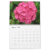 Hydrangeas ventilatorkalender kalender (Feb 2027)