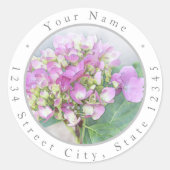 Hydrangeas Vignette Labels (Voorkant)