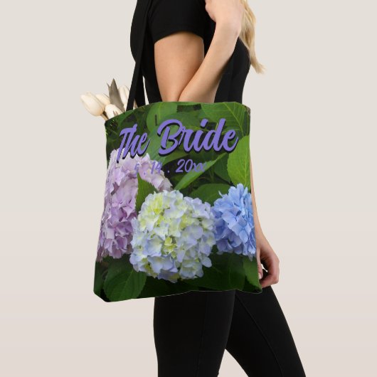 Hydrangeas, voor de Bride Tote Bag (Dichtbij)