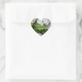 Hydrangeas Waterverf Hart Stickers (Tas)