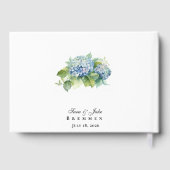 Hydrangeas Wedding Gastenboek (Achterkant)