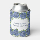 Hydrangeas Wedding Koelboxxen Gepersonaliseerde ga Blikjeskoeler (Blikje Voorkant)