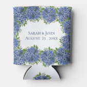 Hydrangeas Wedding Koelboxxen Gepersonaliseerde ga Blikjeskoeler (Voorkant)