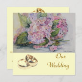 Hydrangeasliefde Kaart (Voorkant / Achterkant)