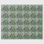 Hydrangebladeren Cadeaupapier (Vlak)