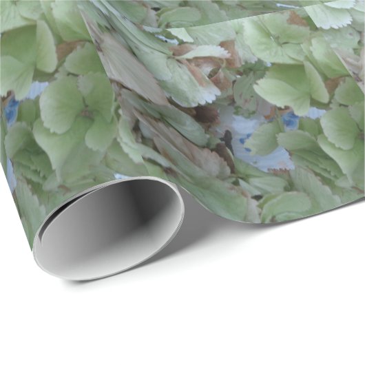 Hydrangebladeren Cadeaupapier (Rol Hoek)