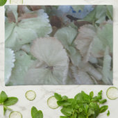 Hydrangebladeren Theedoek (Gevouwen)