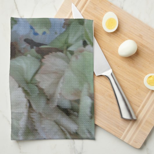 Hydrangebladeren Theedoek (Quarter Fold)