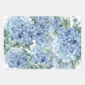 Hydrangebloemen Inpakpapier Vel (Voorkant)