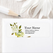 Hydrangeenbloem Etiket (Insitu)