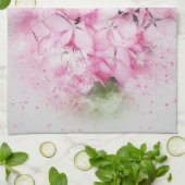 Hydrangeenliefje Theedoek (Gevouwen)