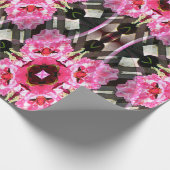Hydrangeenvliegtuigen.... Cadeaupapier (Hoek)