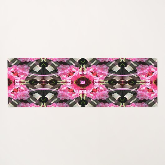 Hydrangeenvliegtuigen.... Yogamat (Achterkant (horizontaal))