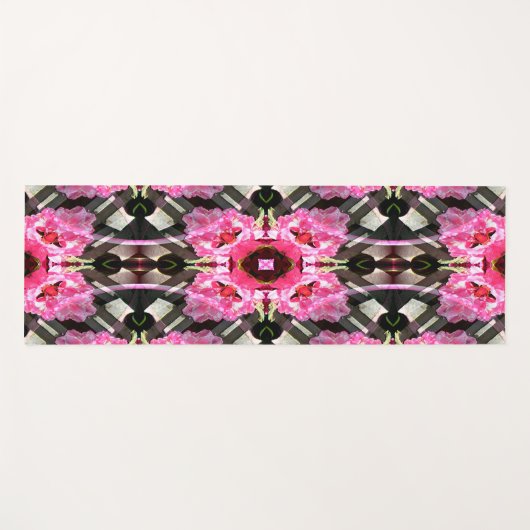 Hydrangeenvliegtuigen.... Yogamat (Voorkant (horizontaal))