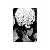 Hydrangestempel Rubberstempel (Afrduk)