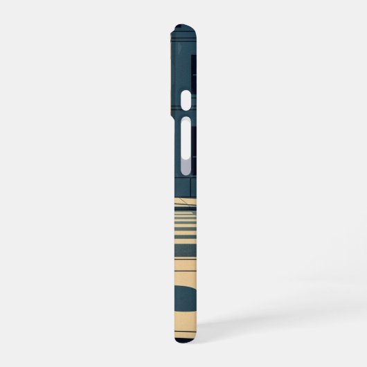 Hydrant on Quiet Street iPhone 16 Hoesje (Linkerkant)