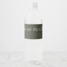 Hydratatie Voor De Bruiloftsfeest Waterlabels Waterfles Etiket