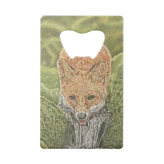 hydratatiehulpmiddel creditkaart flessenopener (Voorkant)