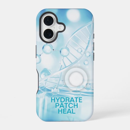 Hydrate Patch Heal iPhone 16 Hoesje (Achterkant)