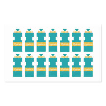 Hydrate Water Bottle Sticker Sheet