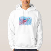 Hydrated Flamingo Hoodie (Voorkant)