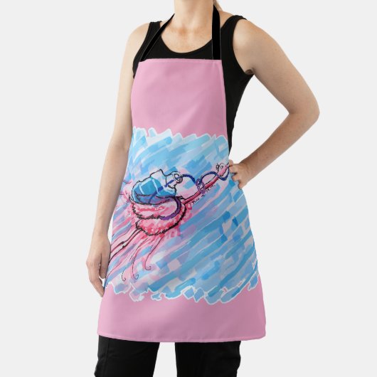 Hydrated Flamingo Schort (Insitu)