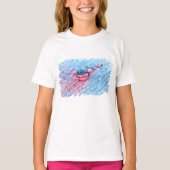 Hydrated Flamingo T-shirt (Voorkant)
