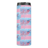 Hydrated Flamingo Thermosbeker (Achterkant)