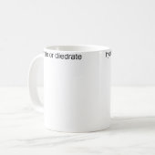 Hydrateer Of Uitdroog Koffiemok (Voorkant links)