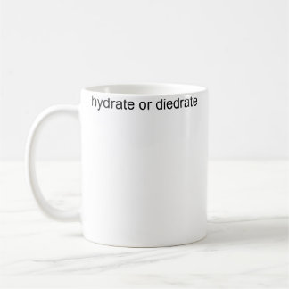 Hydrateer Of Uitdroog Koffiemok