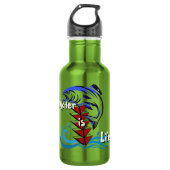 Hydrateren en vertegenwoordigen waterfles (Voorkant)