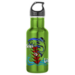 Hydrateren en vertegenwoordigen waterfles