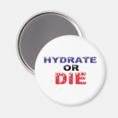 Hydrateren of sterven magneet (Voorkant / Achterkant)