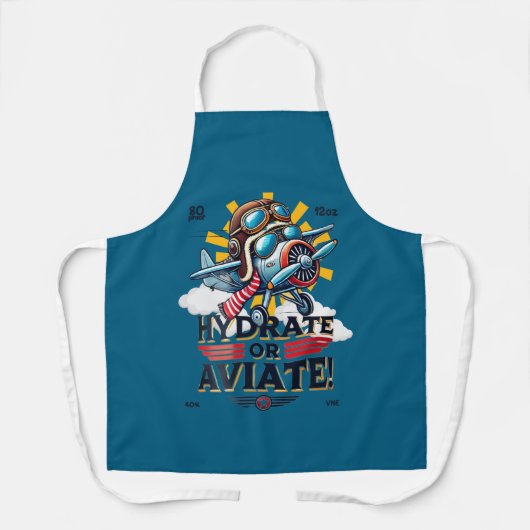 Hydrateren of vliegen schort (Voorkant)