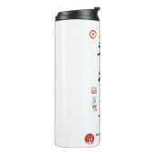 Hydratie flesje thermosbeker (Gedraaid links)