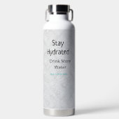 Hydratiefles | Motiverende Gym Waterfles (Voorkant)