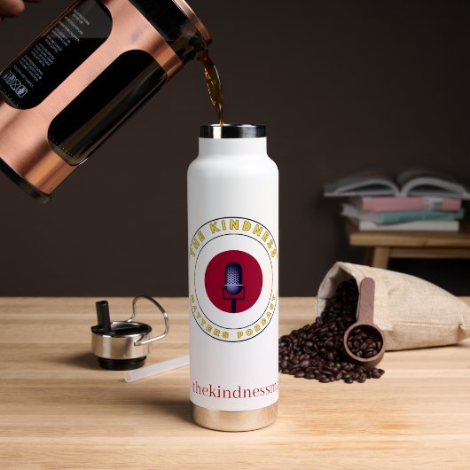 Hydration and Kindness Waterfles (Koffie (Gedraaid)  )