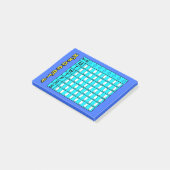 Hydration Chart Post-it notes (Schuin)