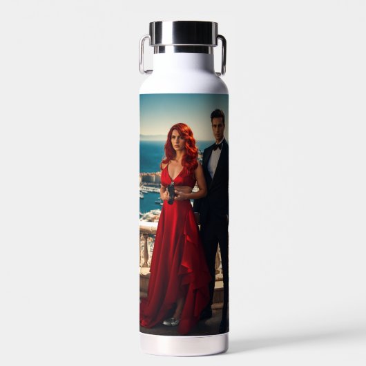 #HydrationGoalsWaterBottle Waterfles (Voorkant)