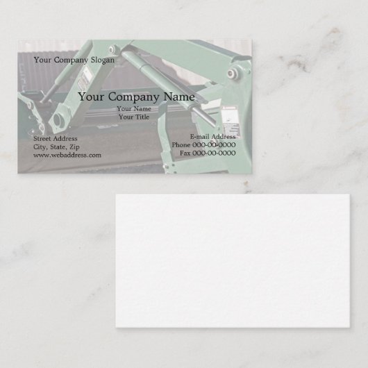 Hydraulics Sales & Service Visitekaartje (Voorkant / Achterkant)