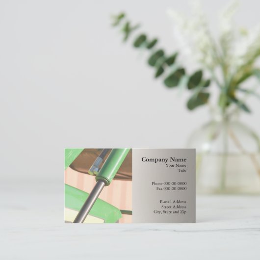 Hydraulics Sales & Service Visitekaartje (Staand voorkant)