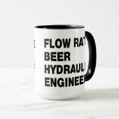 Hydraulisch Ingenieursbier Mok (Voorkant rechts)