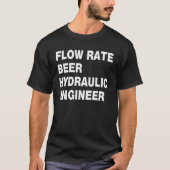 Hydraulisch Ingenieursbier T-shirt (Voorkant)