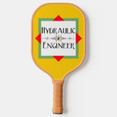 Hydraulisch ingenieursblok pickleball paddle (Achterkant)
